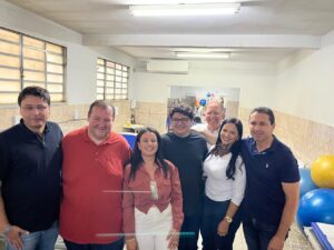 Tatá Teixeira acompanha prefeito Leandro Vilela em mutirão com mais de mil atendimentos em Aparecida